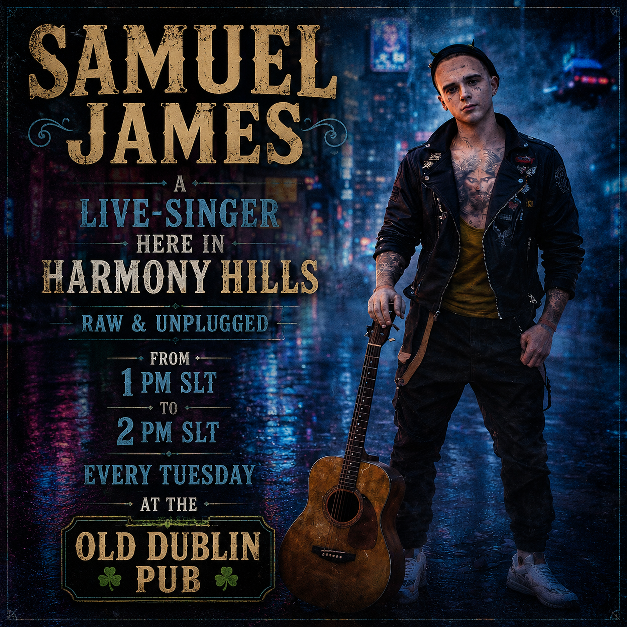 Samuel James Live at The Old Dublin Pub 