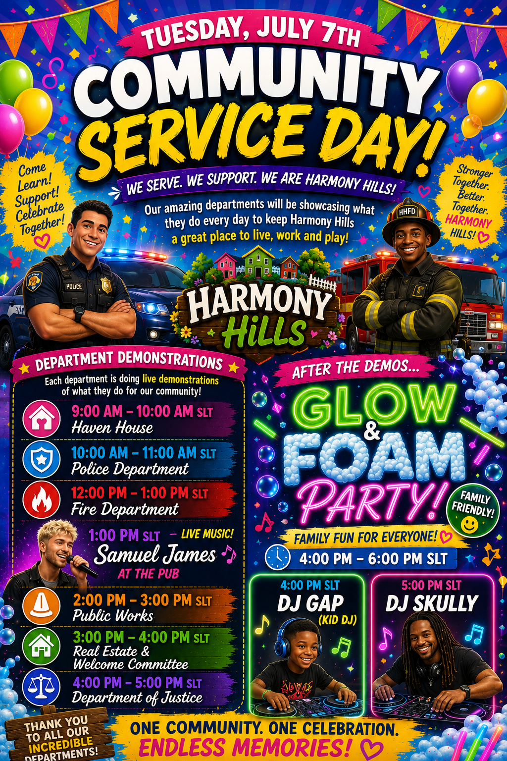 HH Birthday festival - Community Service day 
