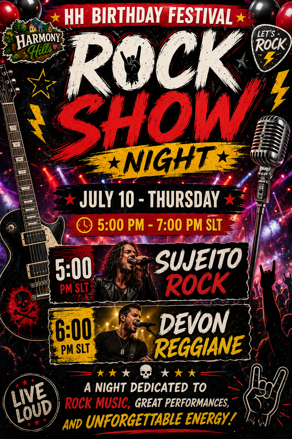 HH Birthday Festival - Rock show night 