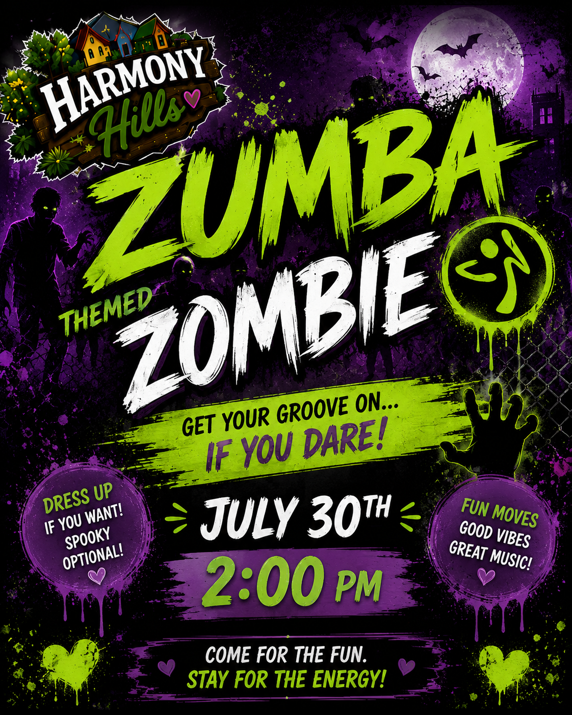 Zumba - Zombie Themed