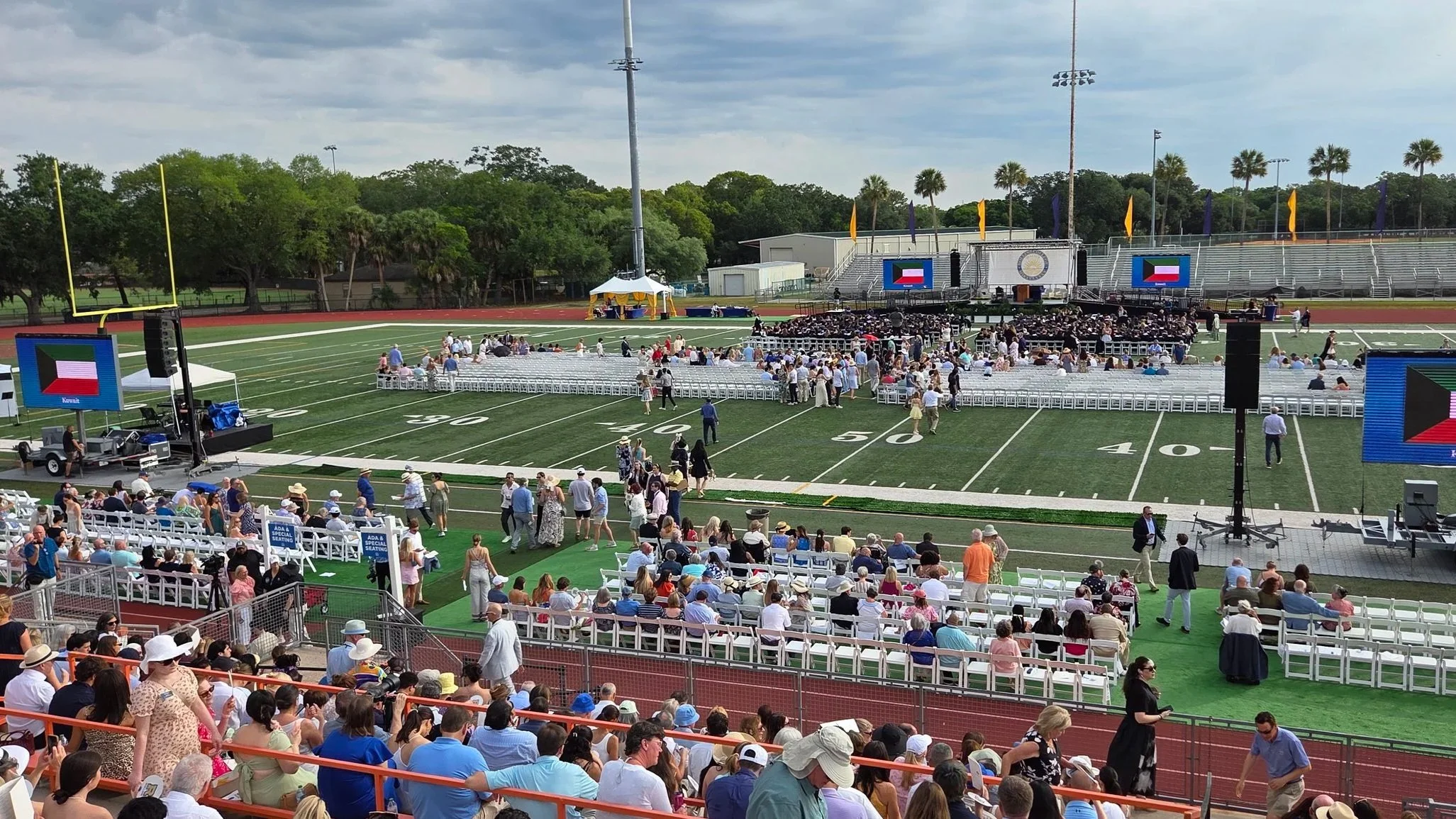 Rollins College | Outdoor Graduation AV
