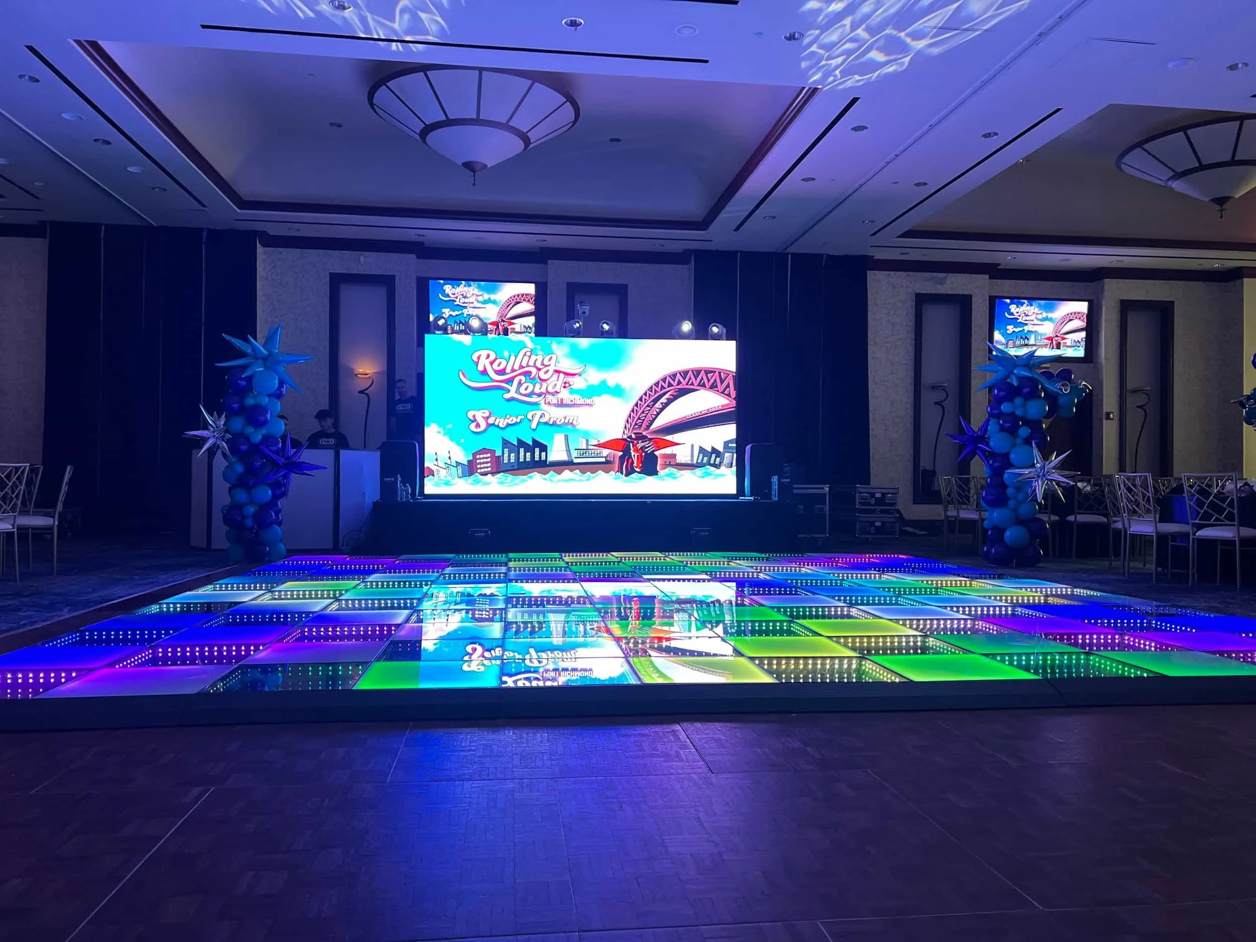 video wall rental