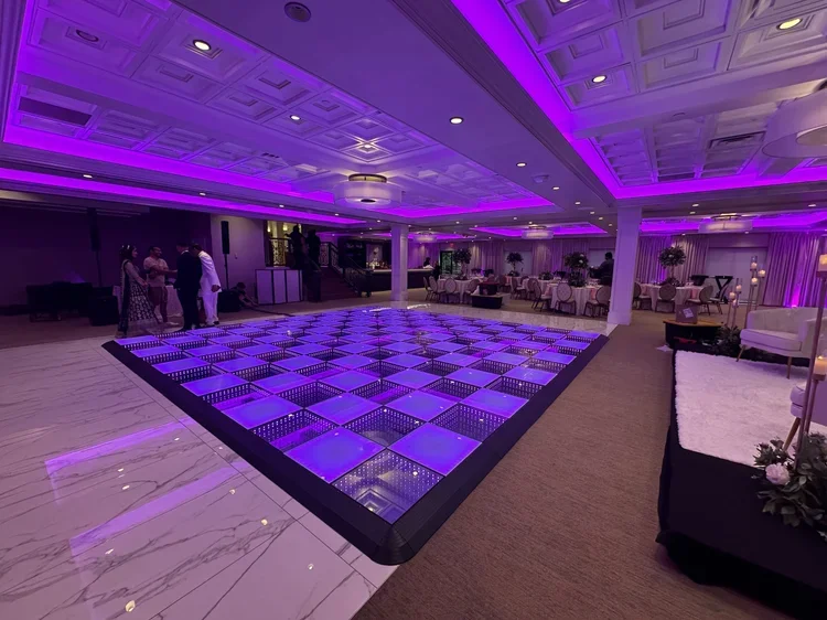 Sleek Infinity Mirror LED dance floor with mesmerizing lights and reflections, perfect for creating a wow-factor at any event.Sleek Infinity Mirror LED dance floor with mesmerizing lights and reflections, perfect for creating a wow-factor at any even