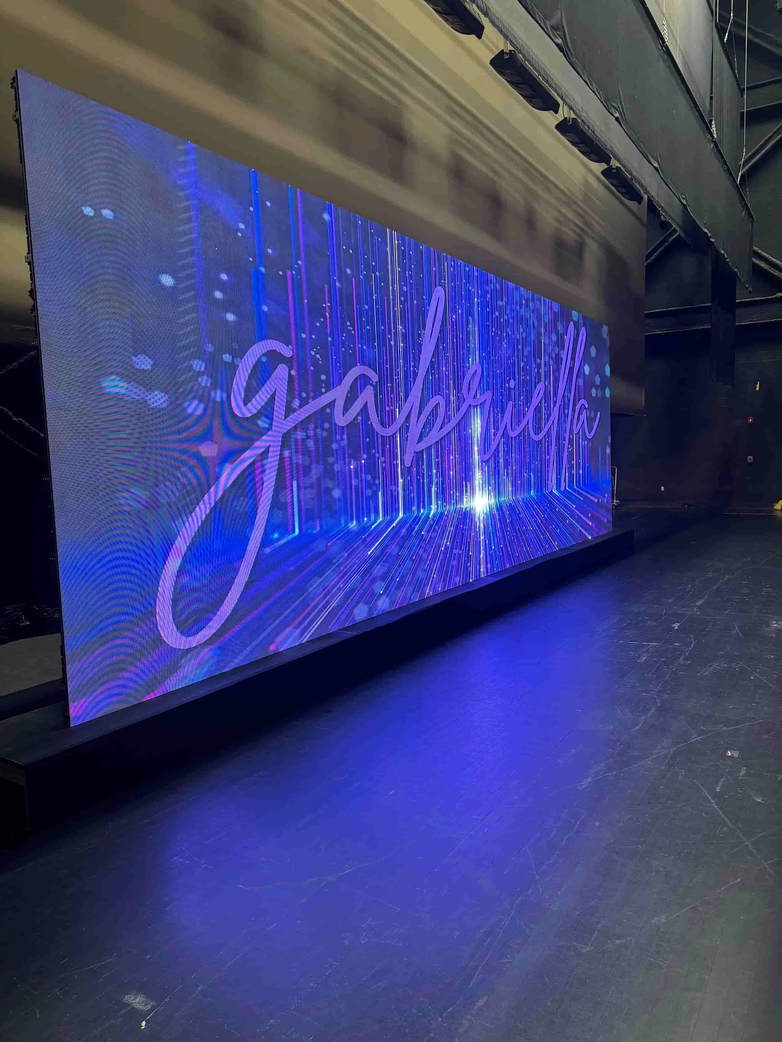 large video wall rental