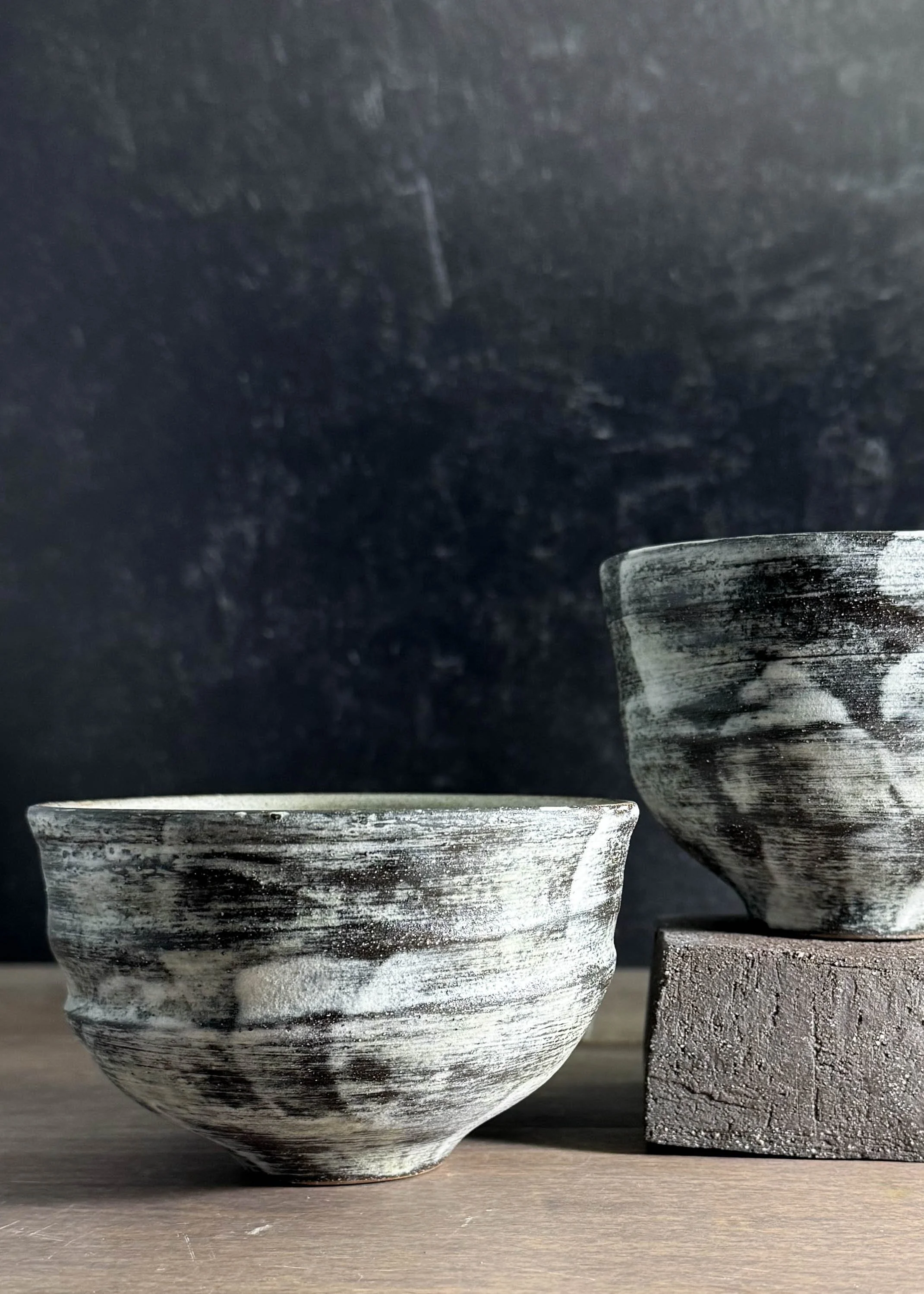 flurry teabowl, low 12oz