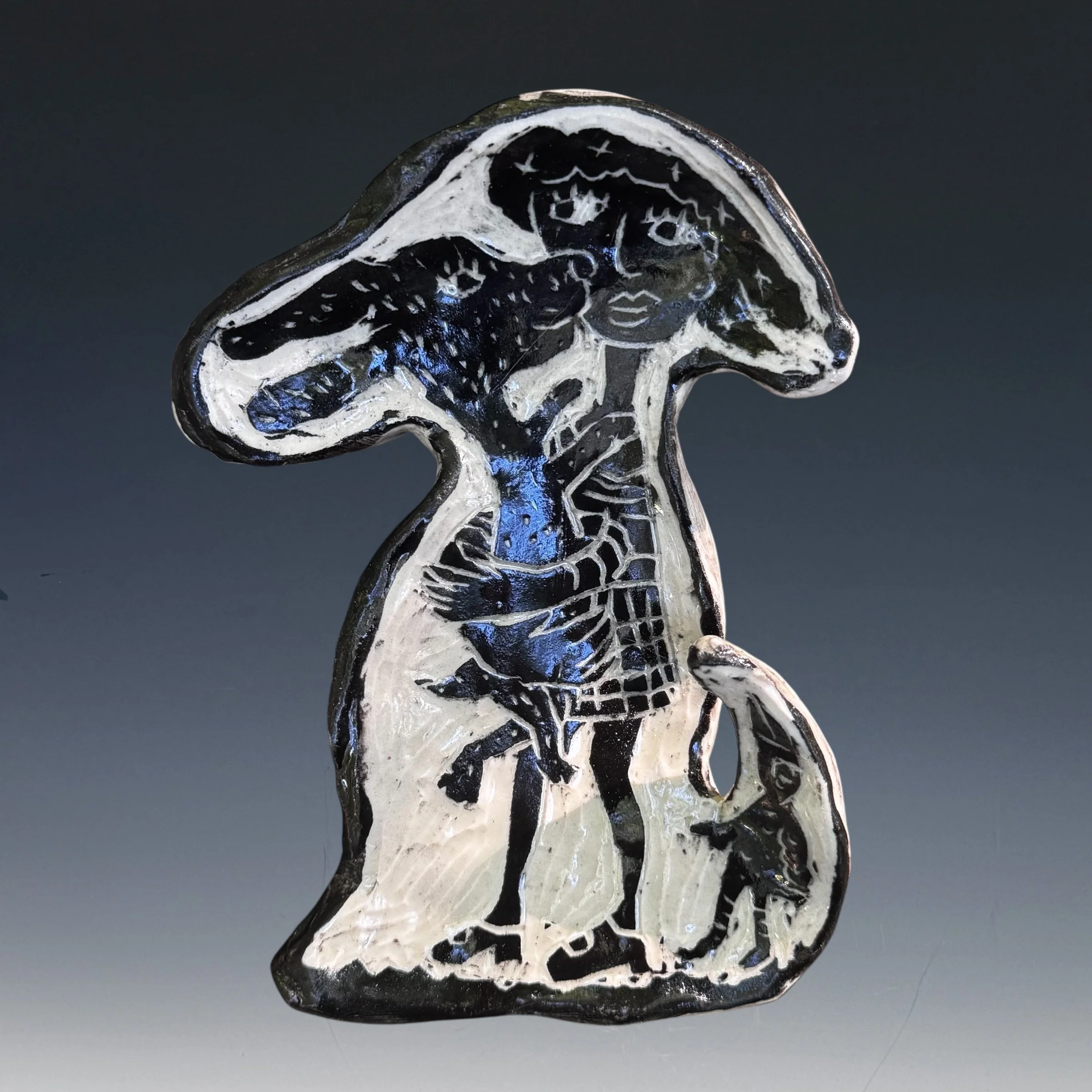 “Doggie Spoon Rest”