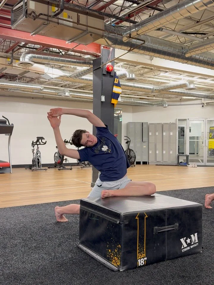 Day 3 of Mobility Movement of the Day: Active Box Pigeon Full Range of Motion Spinal Lateral Flexion, Hip Flexion and Extension

This sequence of movements (done in a row) allows an athlete to figure out which areas in their body needs the most atten