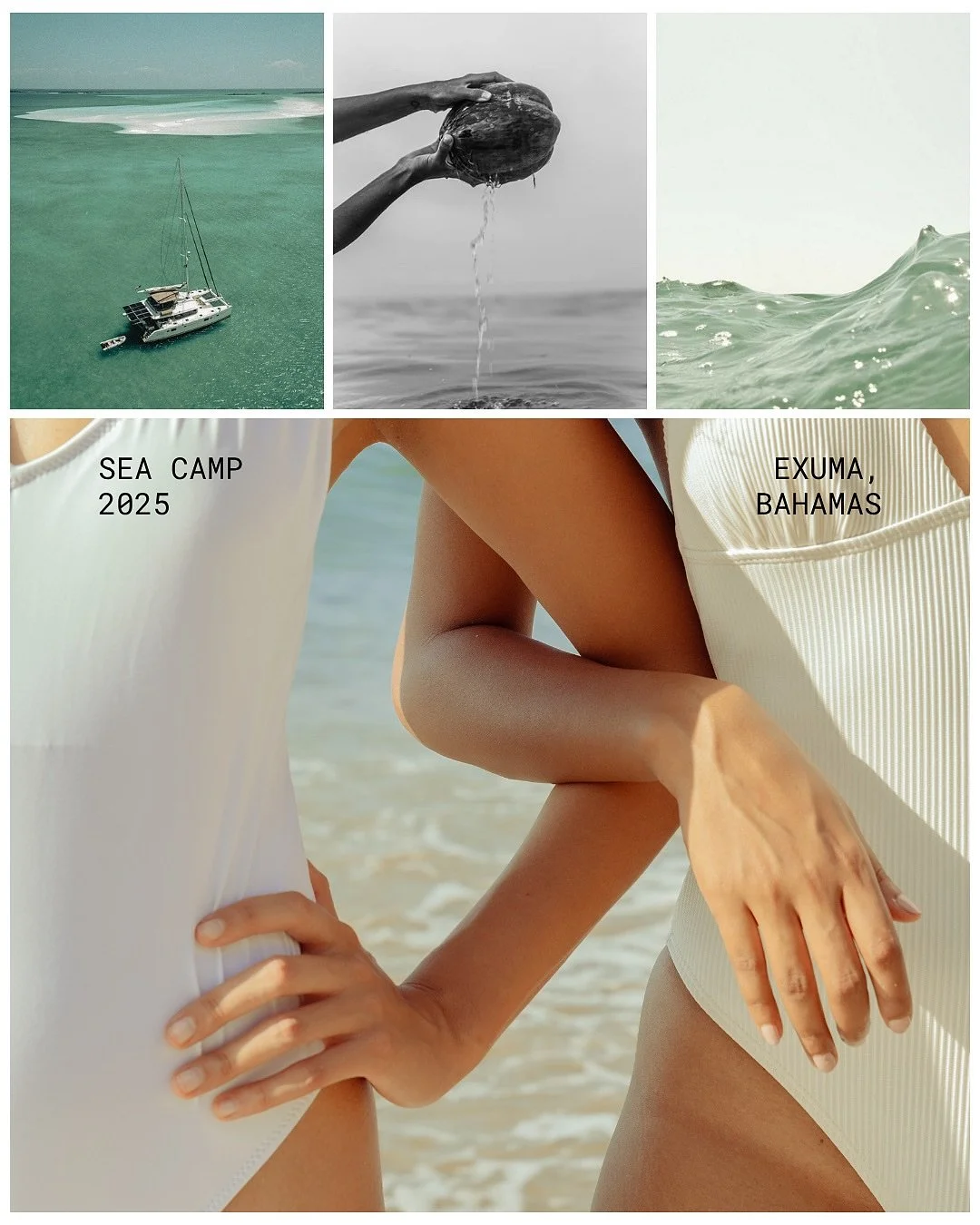 ⛵️CLAIM YOUR SPACE ABOARD 
We can&rsquo;t wait to get sandy with y&rsquo;all!
NOV 5-10 💦 EXUMA, BAHAMAS 🐠

www.highlyevocative.com/reteats