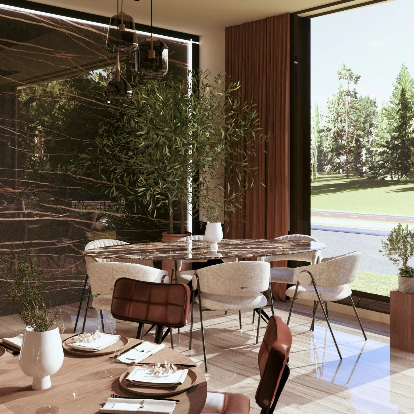 &bull; Projet Mazar &bull;

Mur effet marbre noir pour donner du caract&egrave;re et une profondeur visuelle &agrave; l&rsquo;espace, tout en servant de toile de fond &eacute;l&eacute;gante &agrave; la salle.

Les rangements IKEA, int&eacute;gr&eacut