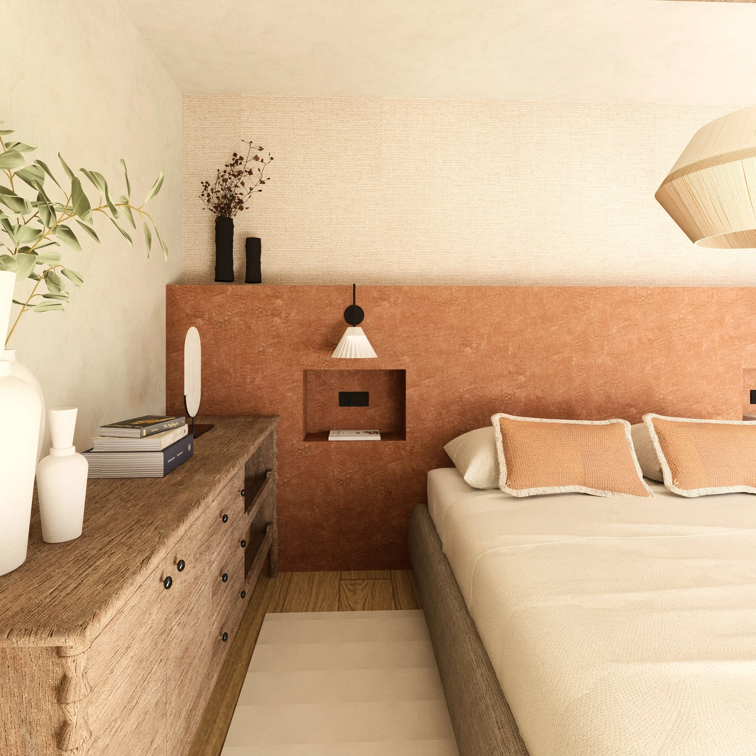 &bull; Projet Cirelli &bull;

✨ Voici les premi&egrave;res vues 3D de la suite parentale. Cet espace a &eacute;t&eacute; pens&eacute; comme un v&eacute;ritable cocon, avec la cr&eacute;ation d&rsquo;une t&ecirc;te de lit sur mesure en placo int&eacut