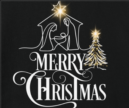 Nativity Light Merry Christmas.png