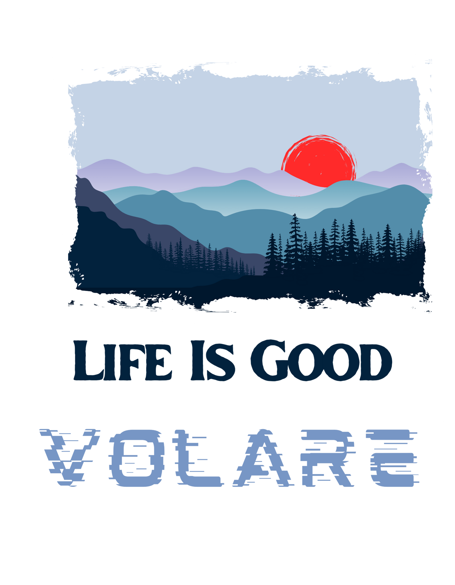 Life is Good Volare tee shirt.png
