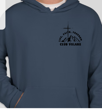Blue I AM With You Front Hoodie.png