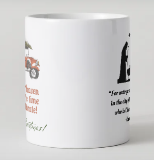 A Saviour! From Heaven to Earth 2-sided mug.png