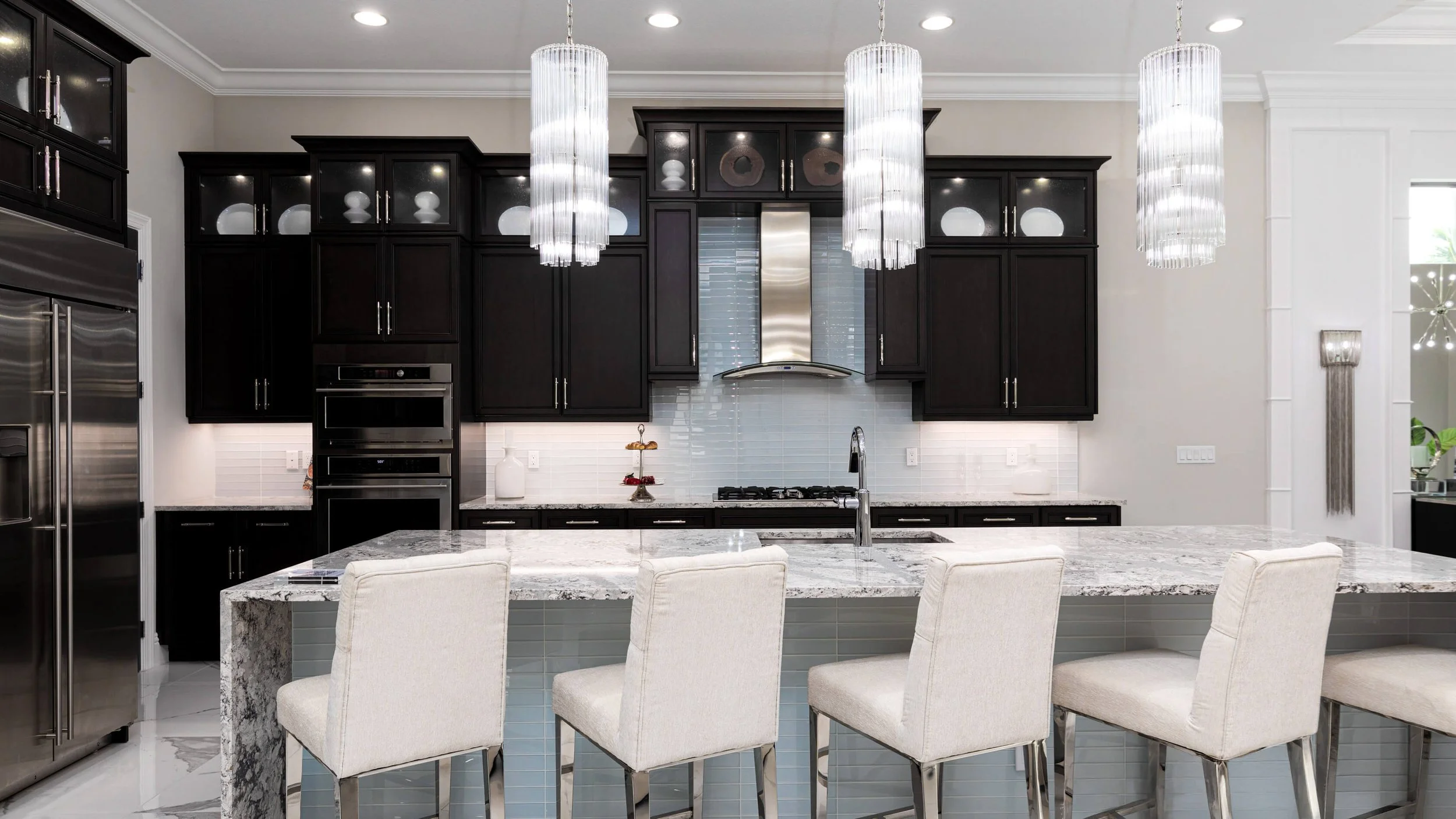 Kitchen - Barstools - Clark Grant - Palm Beach Gardens, FL
