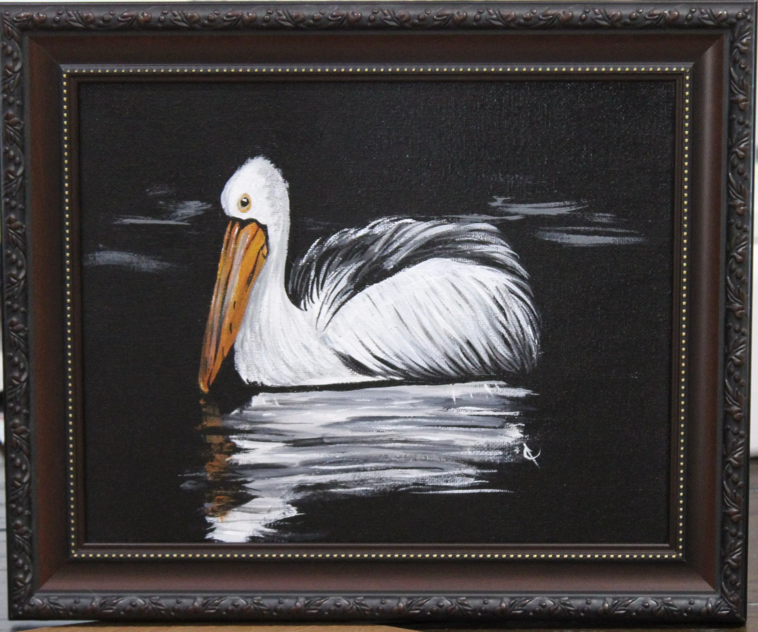 Floating in the darkness Framed.JPG