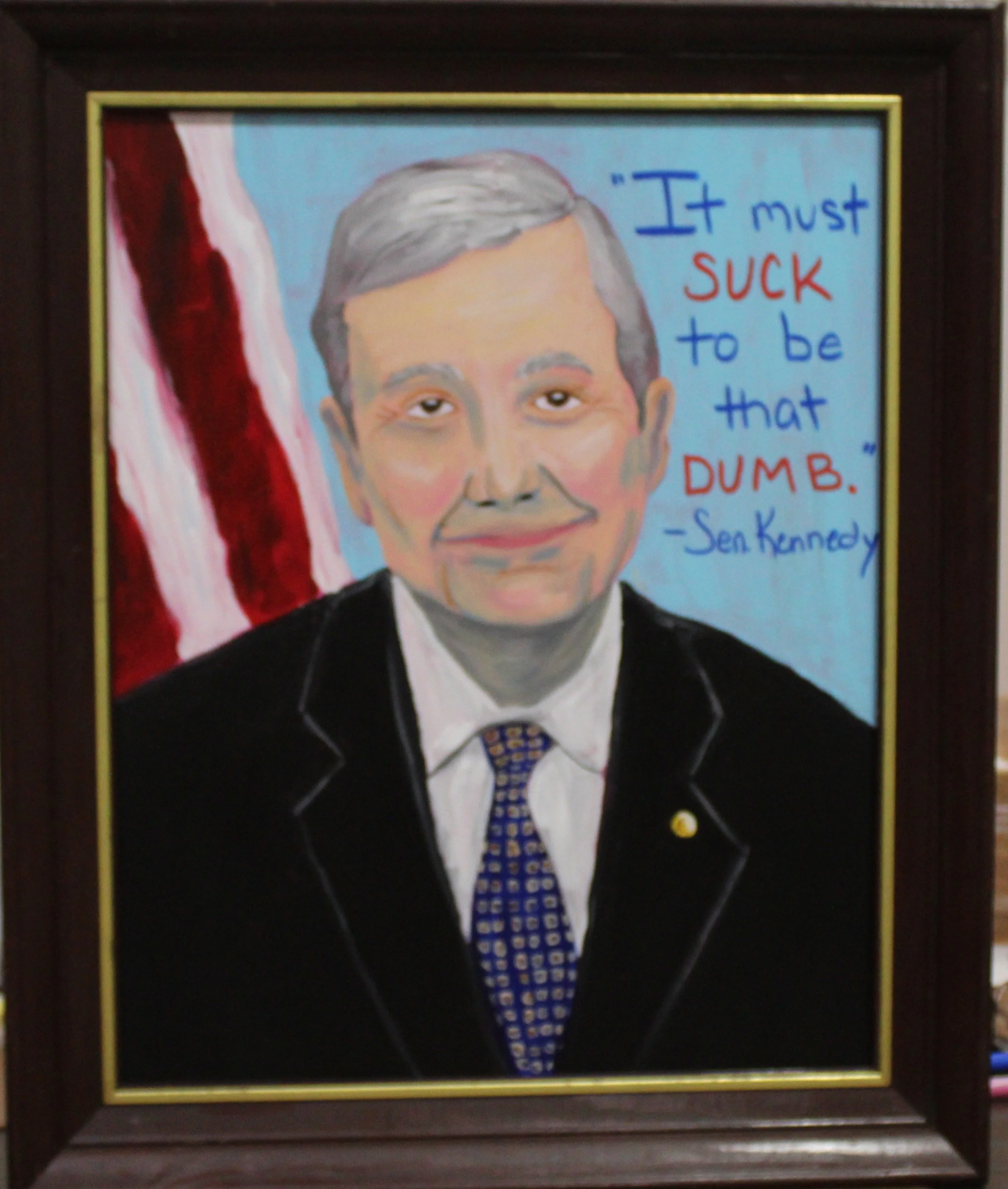 FRAMED Senator Kennedy 2.JPG