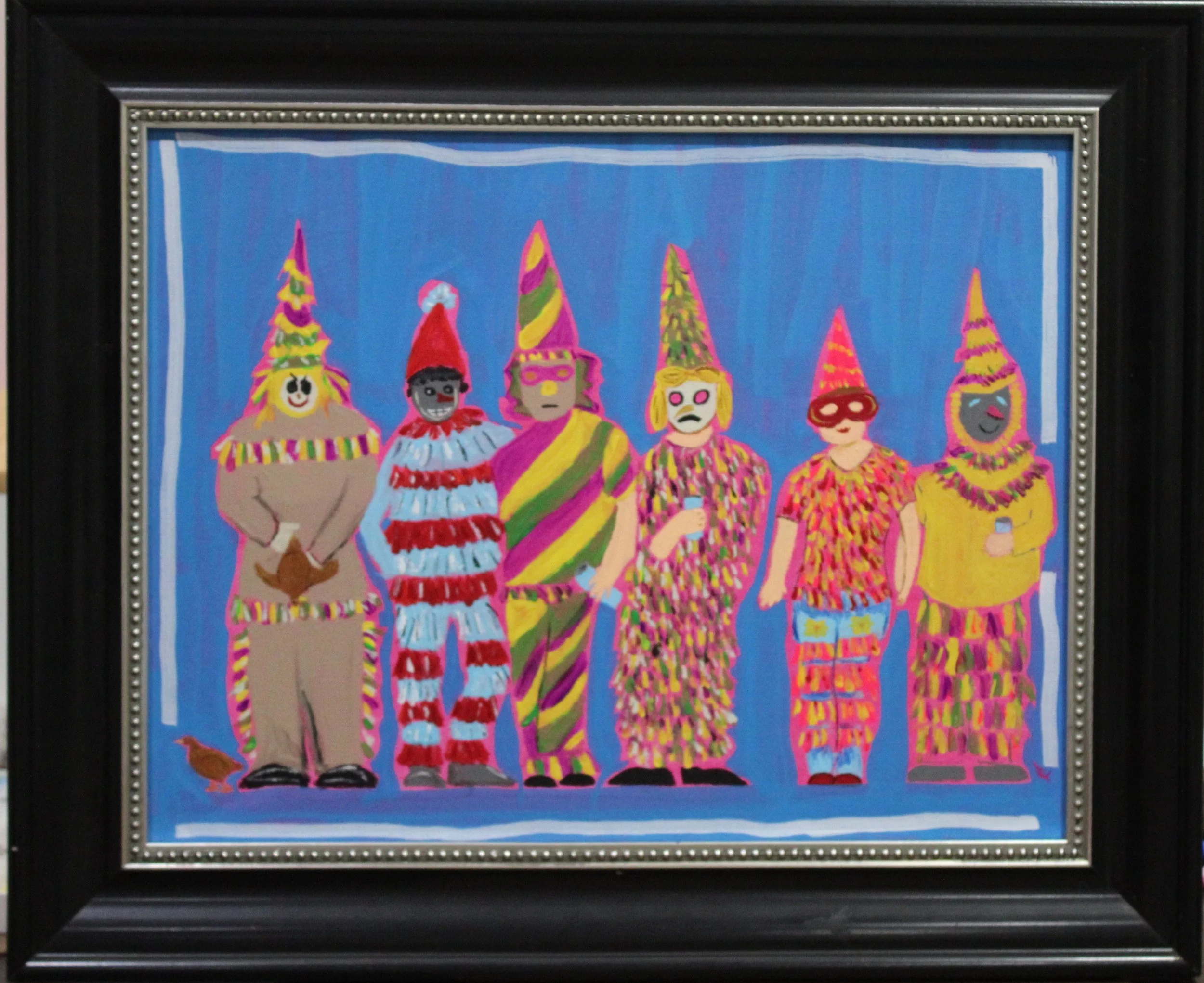 FRAMED Cajun Mardi Gras THE CREW.JPG