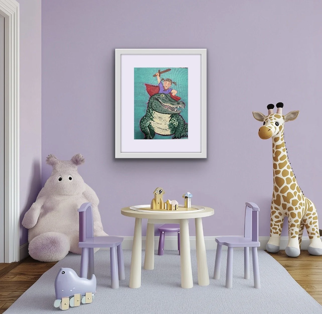 Artrooms app Louisiana Girl Rules the World.jpg