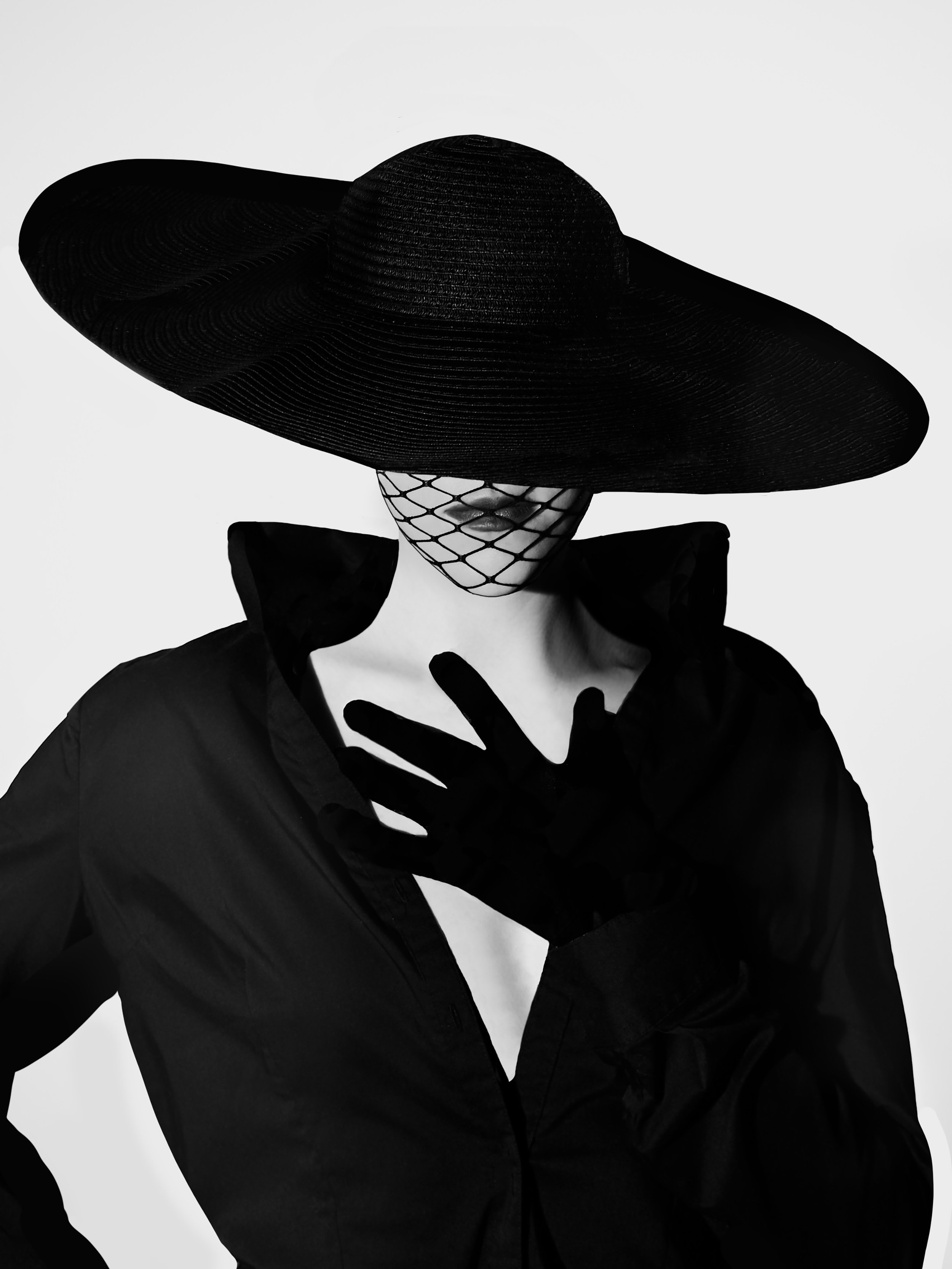 "History"
Inspired by Irving Penn's portrait of Jean Patchett for Vogue in 1949.