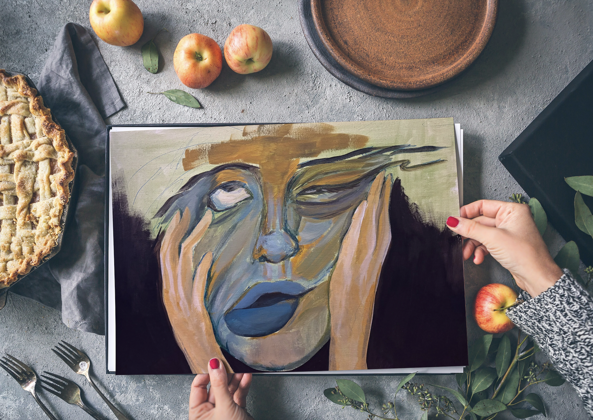 It's All in Your Head 8.5x11 Print