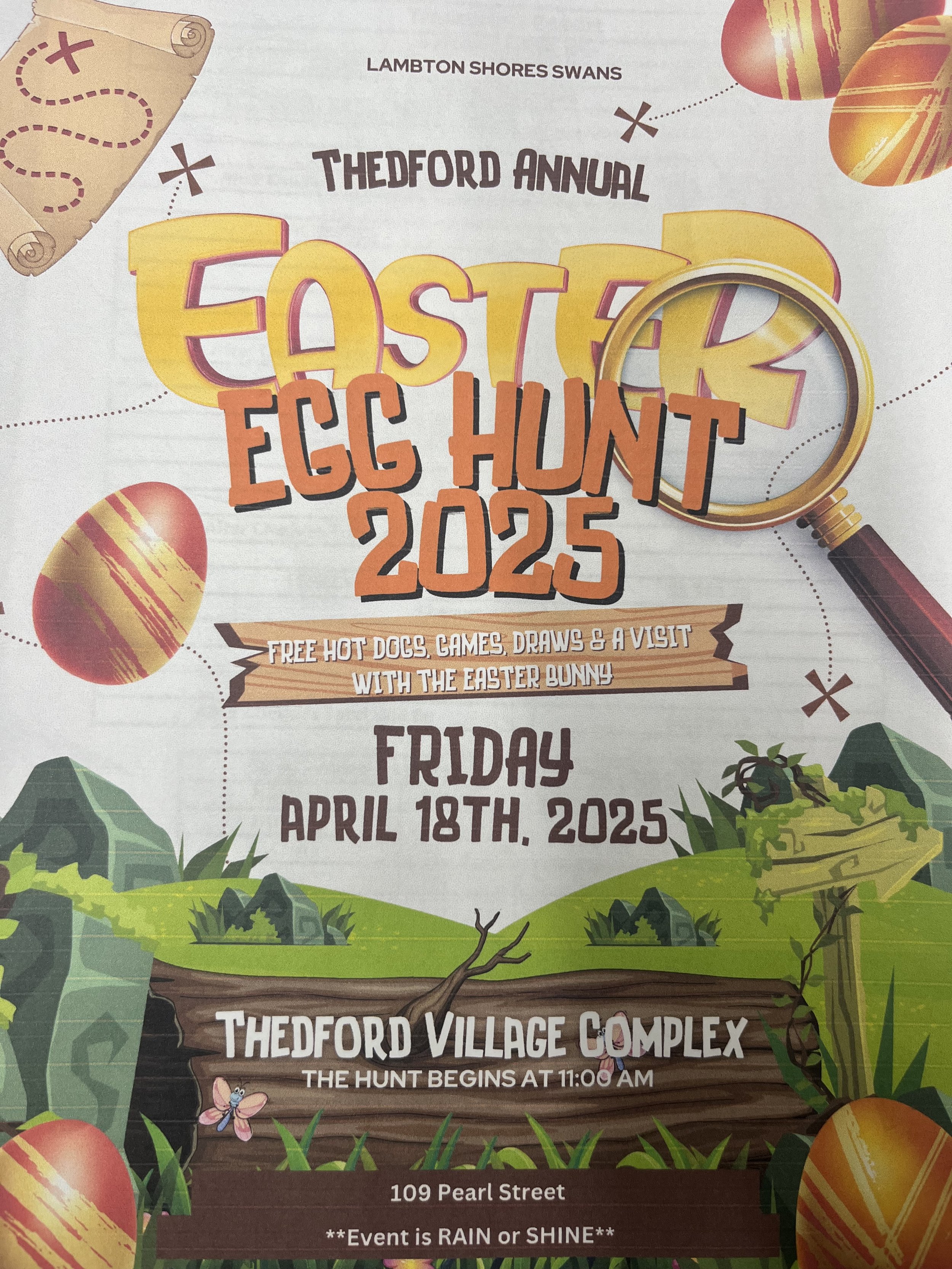 Thedford Annual Easter Egg Hunt 2025