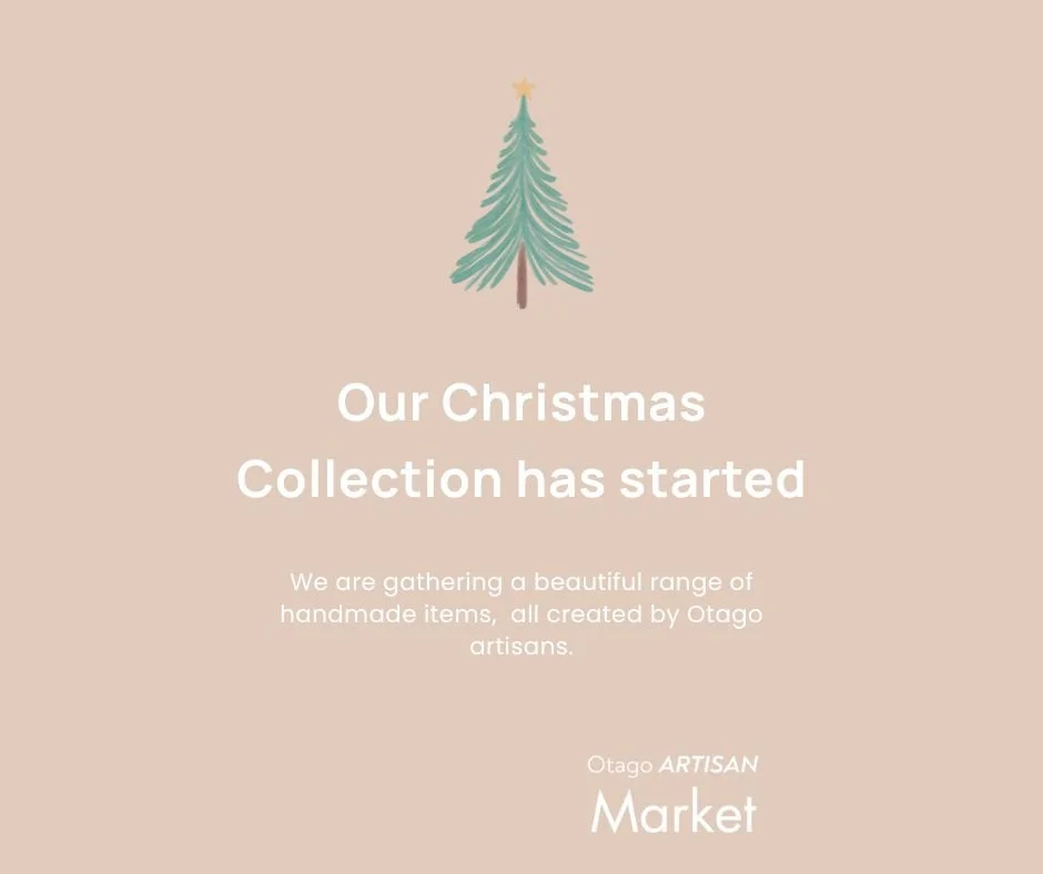 ✨ Our Christmas Collection has started! ✨

We&rsquo;re gathering a beautiful range of handmade festive items, all created by Otago artisans.

🎄 Shop the Christmas Collection: https://www.otagoartisanmarket.com/christmas

#waikouaitimarket #otagoarti