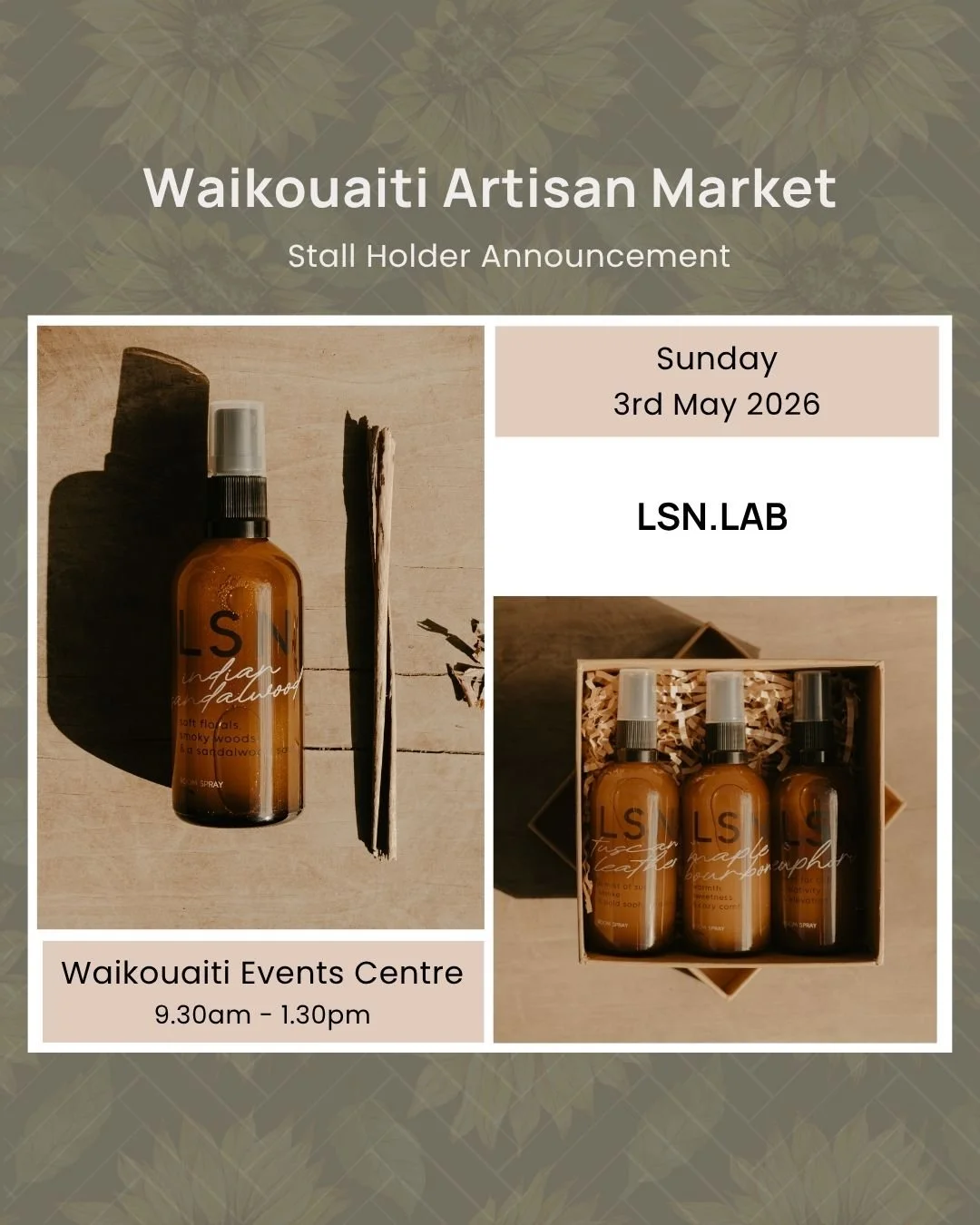 ✨ Stall Announcement &ndash; @lsn.lab ✨