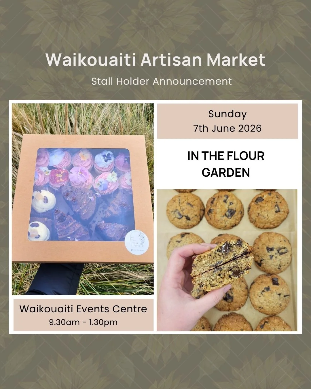 ✨ Stall Announcement &ndash; @in.the.flour.garden ✨