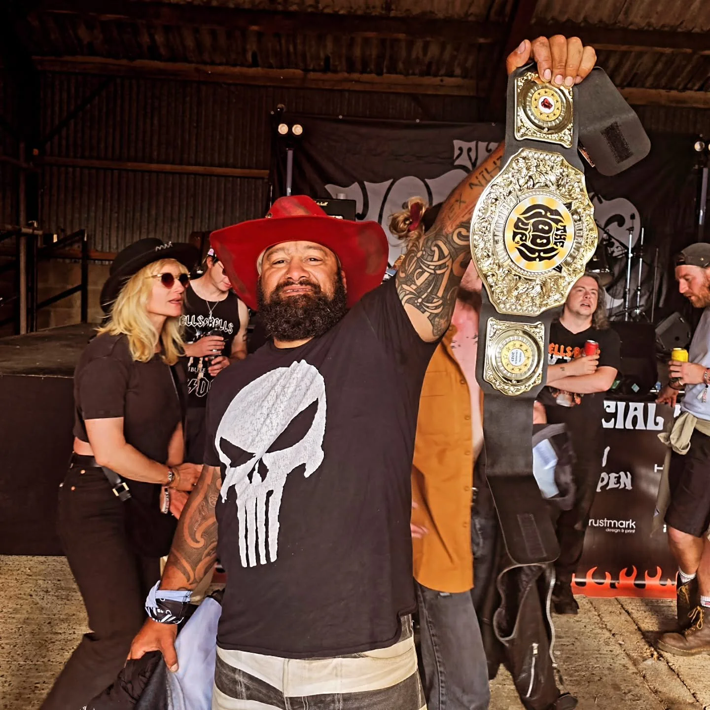 Choppa Boyz in the building #REBELSVDIXXON #THECHAMPISHERE