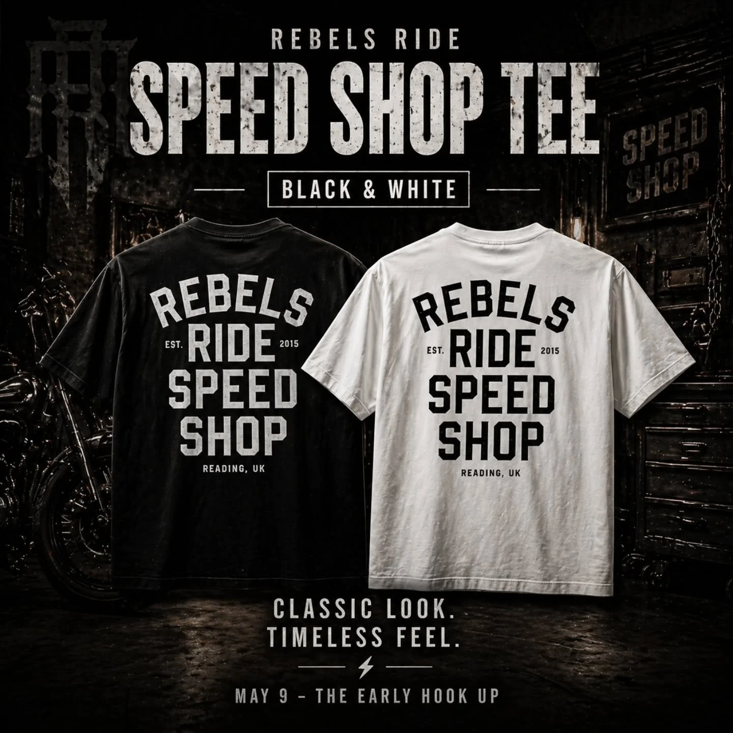RR SPEED SHOP

Black or white. No gimmicks.

Live fast, split lanes, take names.

Launching May 9 @ The Early Hook Up Chopper Show

Limited pieces. No restocks.

#rebelsride #speedshop #garagebuilt #builtnotbought