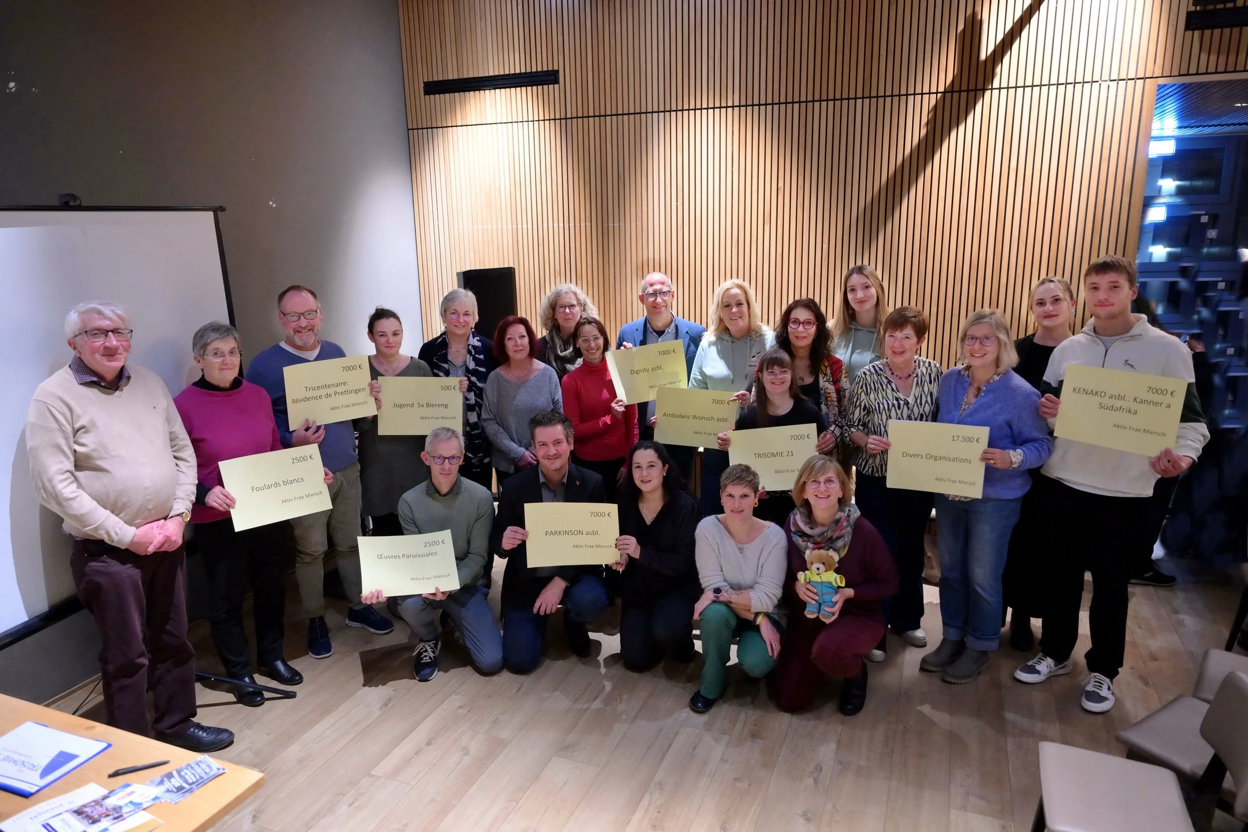 Scheckiwwerreechung Aktiv Frae Miersch