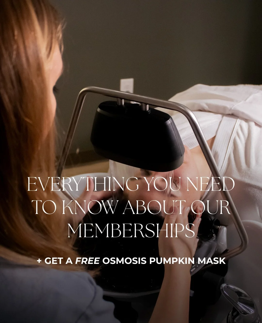 🎃 Fall is the season of routines. Cozy sweaters, pumpkin spice, and yes, skincare too. Memberships are the easiest way to commit to self-care and keep your glow on track month after month.

🍂 Glow-Getter ($99/month)
Your monthly ritual for radiant 