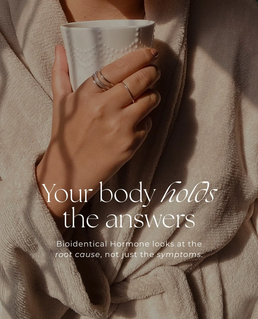 🩺 Your body isn’t broken. It’s communicating. Bioidentical Hormone looks at your health holistically.
If you’ve ever been told “your labs are normal” but you still don’t feel like yourself, this is your next step