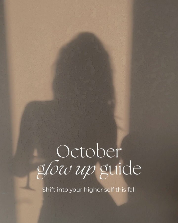 🍂 A new season = a new chance to reset. Your fall glow-up doesn’t have to be dramatic, just intentional.
Here’s how we’re guiding our clients this month:
🧠 Mindset
• Stop doomscrolling. Start creating.
• Go outside. Bre