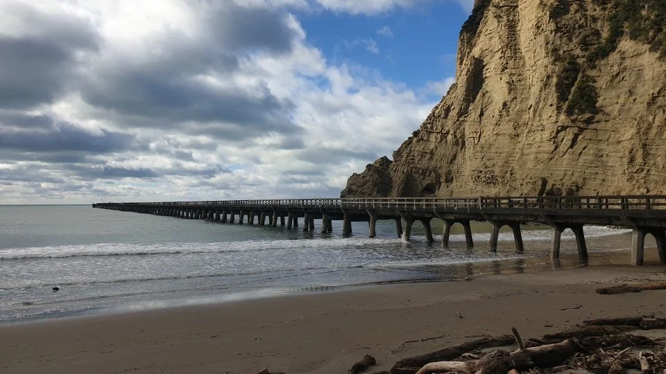 Pier at Tolaga Bay.