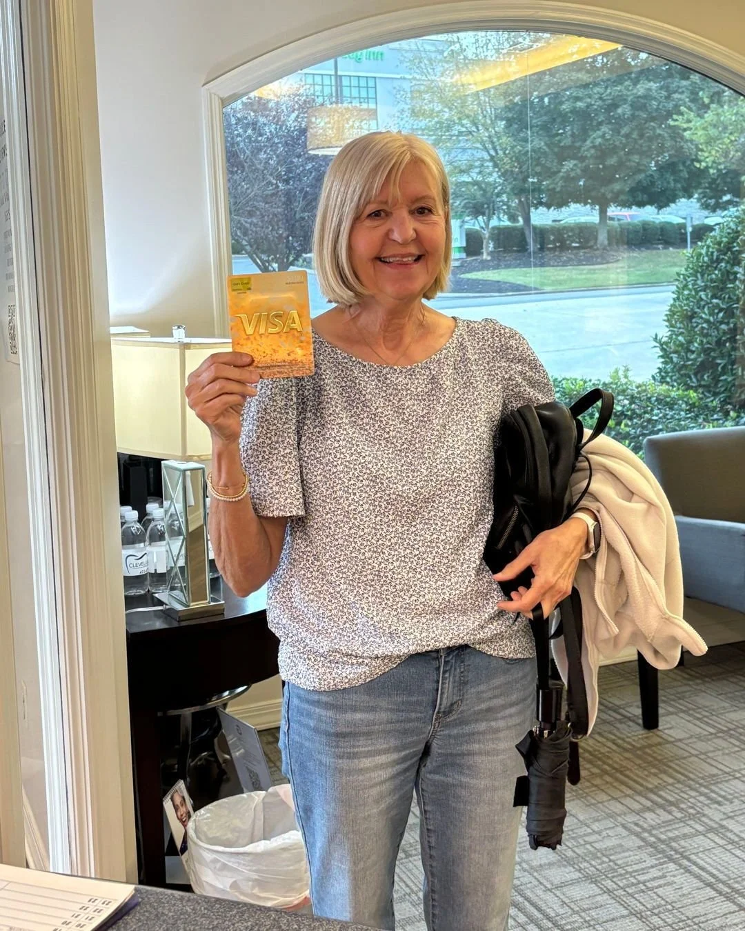 Everyone say hello to Marilyn! She was our winner for the August good review. ✨ 

Her review said: &ldquo;Everyone is so friendly. It&rsquo;s a pleasure to go to the dentist. They are also very knowledgeable and proficient.&rdquo;