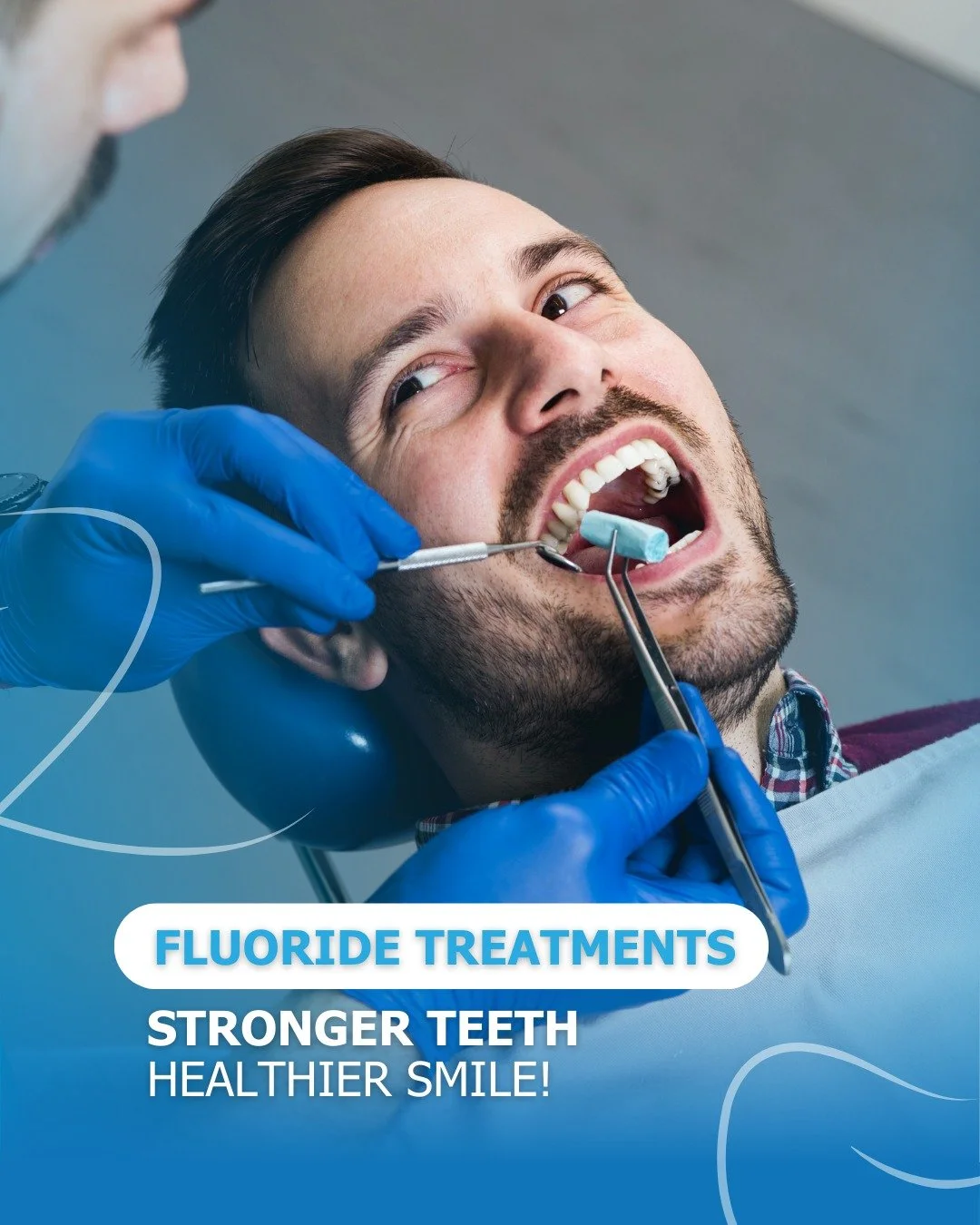 Fluoride treatments help strengthen your teeth and protect against cavities.🛡️🦷
A simple step that makes a big difference for your smile.