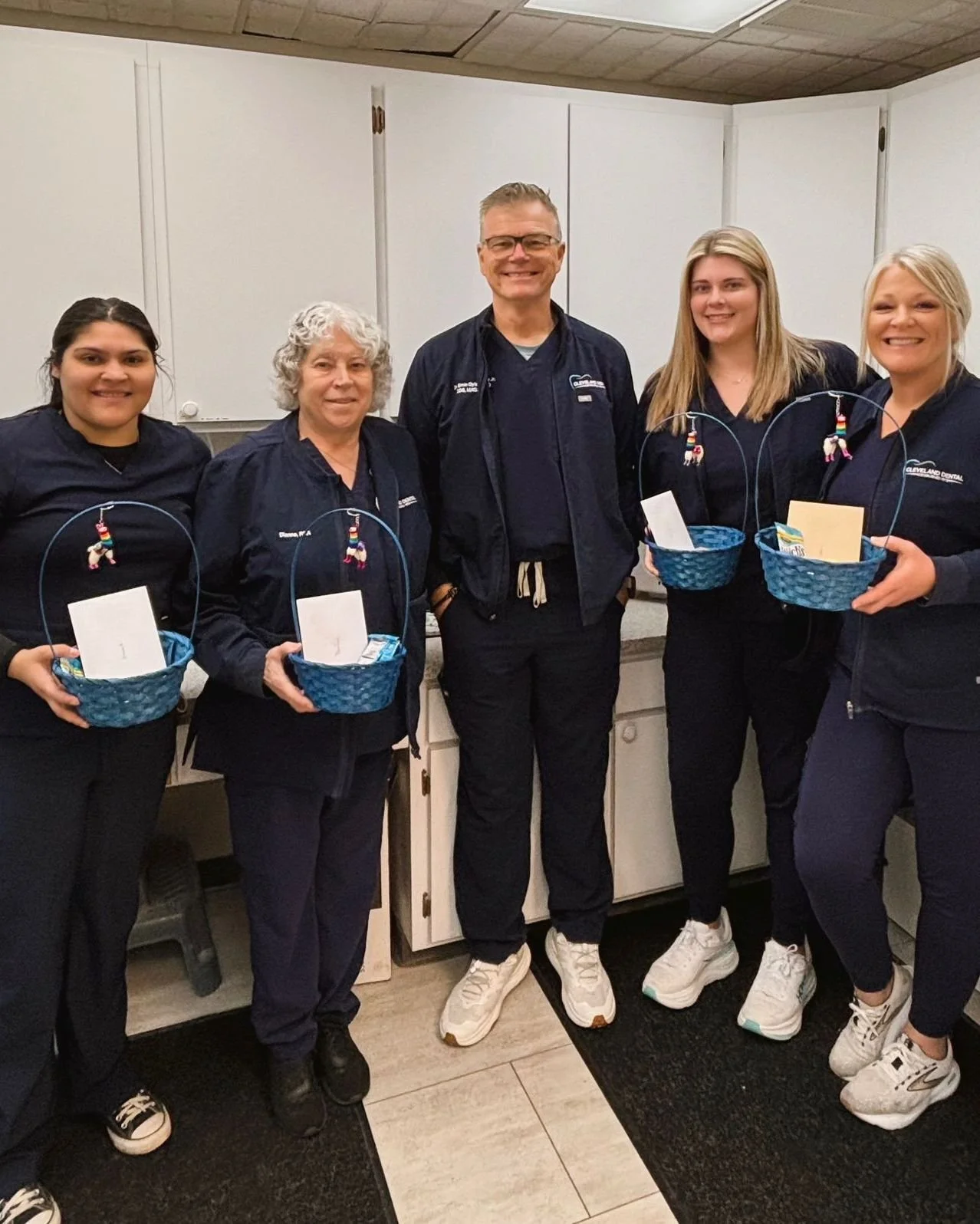 Dr. Ernie surprised his assistants with a sweet goodie basket to thank them for their dedication, hard work, and the great care they provide to our patients every day. We truly appreciate everything they do for our team! 💙