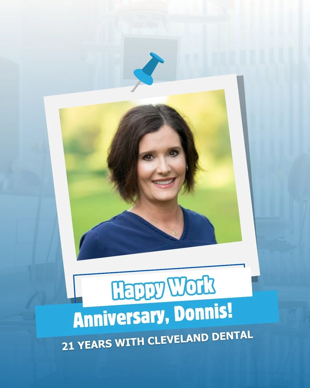 Today we&rsquo;re celebrating Donnis and her 21 years with Cleveland Dental! 🎉
Her dedication, kindness, and care for our patients make her such an important part of our team. We&rsquo;re so grateful to have her as part of the Cleveland Dental famil
