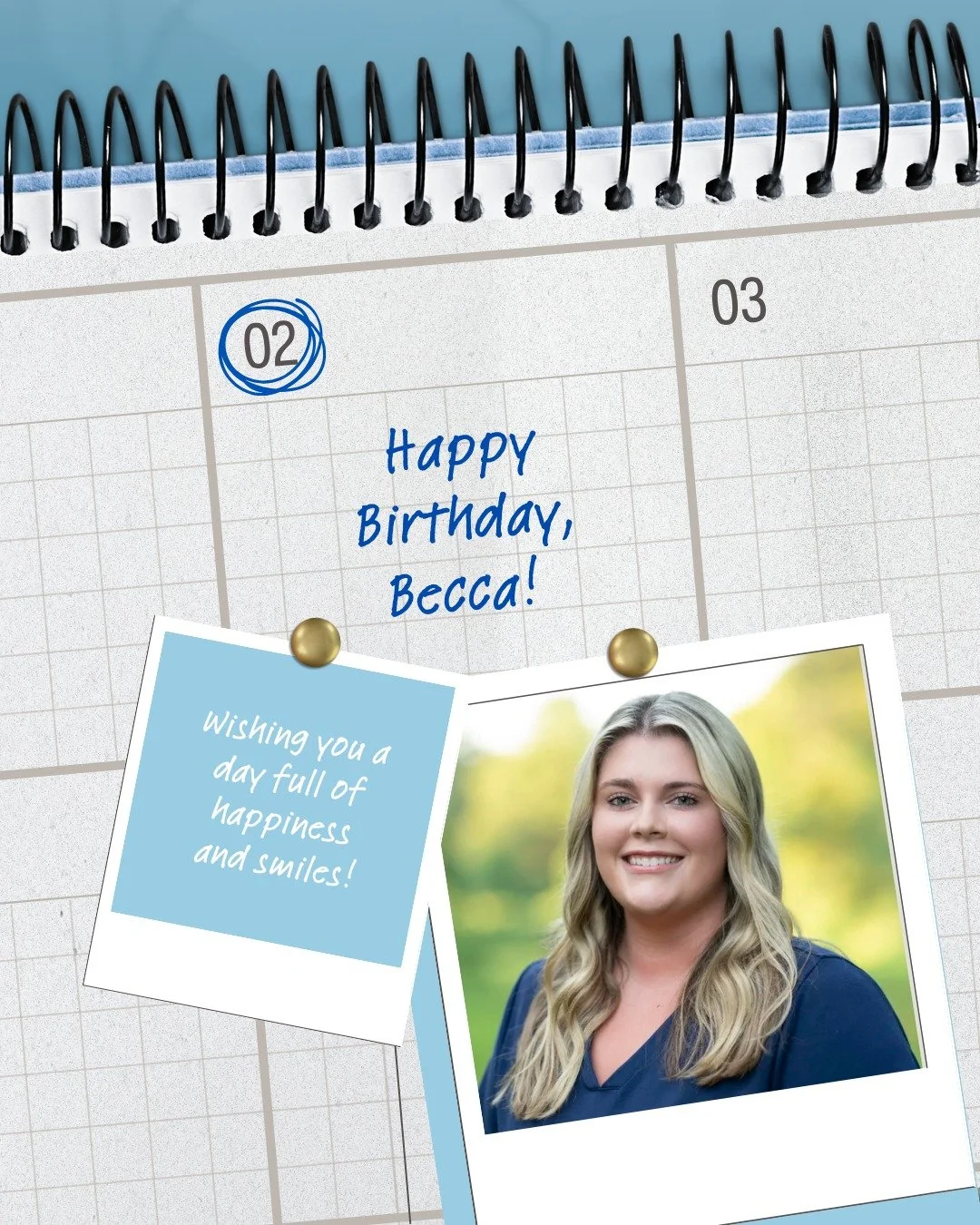 Happy Birthday, Becca! 🎂✨
We&rsquo;re so grateful to have you as part of the Cleveland Dental team. Wishing you a day full of happiness and smiles! 🤍