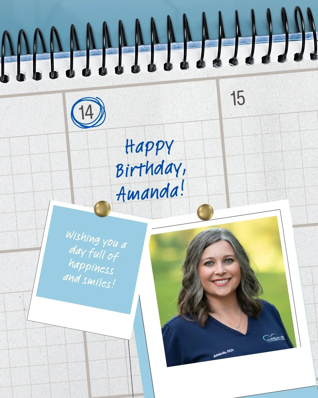 Happy Birthday, Amanda! 🎉✨
Wishing you a wonderful day filled with happiness, laughter, and lots of smiles. We&rsquo;re so happy to have you as part of the Cleveland Dental team!