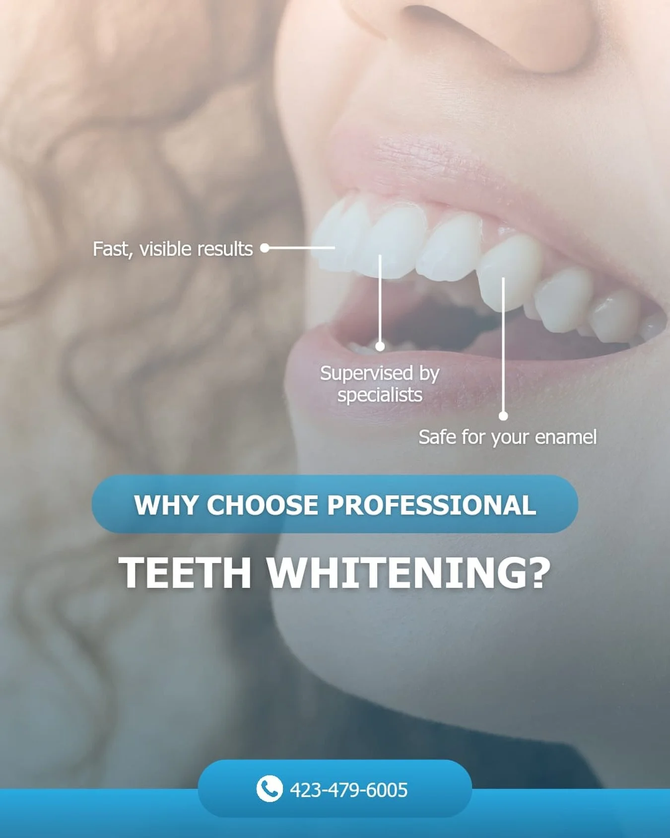 A brighter smile starts with professional care ✨🦷
Professional teeth whitening offers fast, noticeable results while keeping your enamel safe and healthy. Let our team help you achieve a smile you&rsquo;ll love!