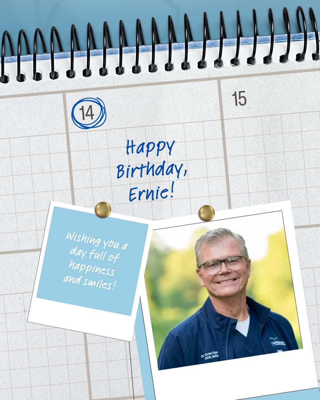 Join us in wishing a very Happy Birthday to Dr. Ernie and Melanie! 🎂✨

We are grateful for everything they do for our patients and our team. Wishing them both a wonderful year ahead filled with happiness, health, and plenty of reasons to smile! 🦷💙