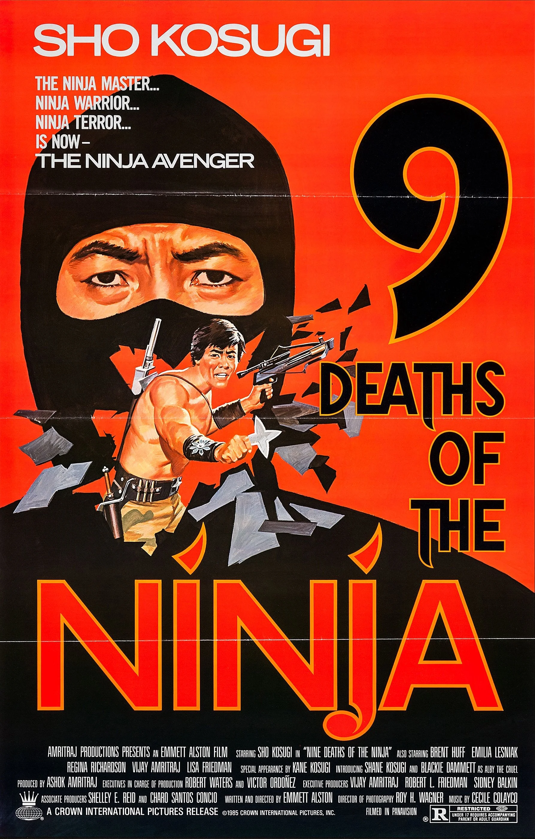 Nine Deaths of the Ninja poster - Image from IMDb