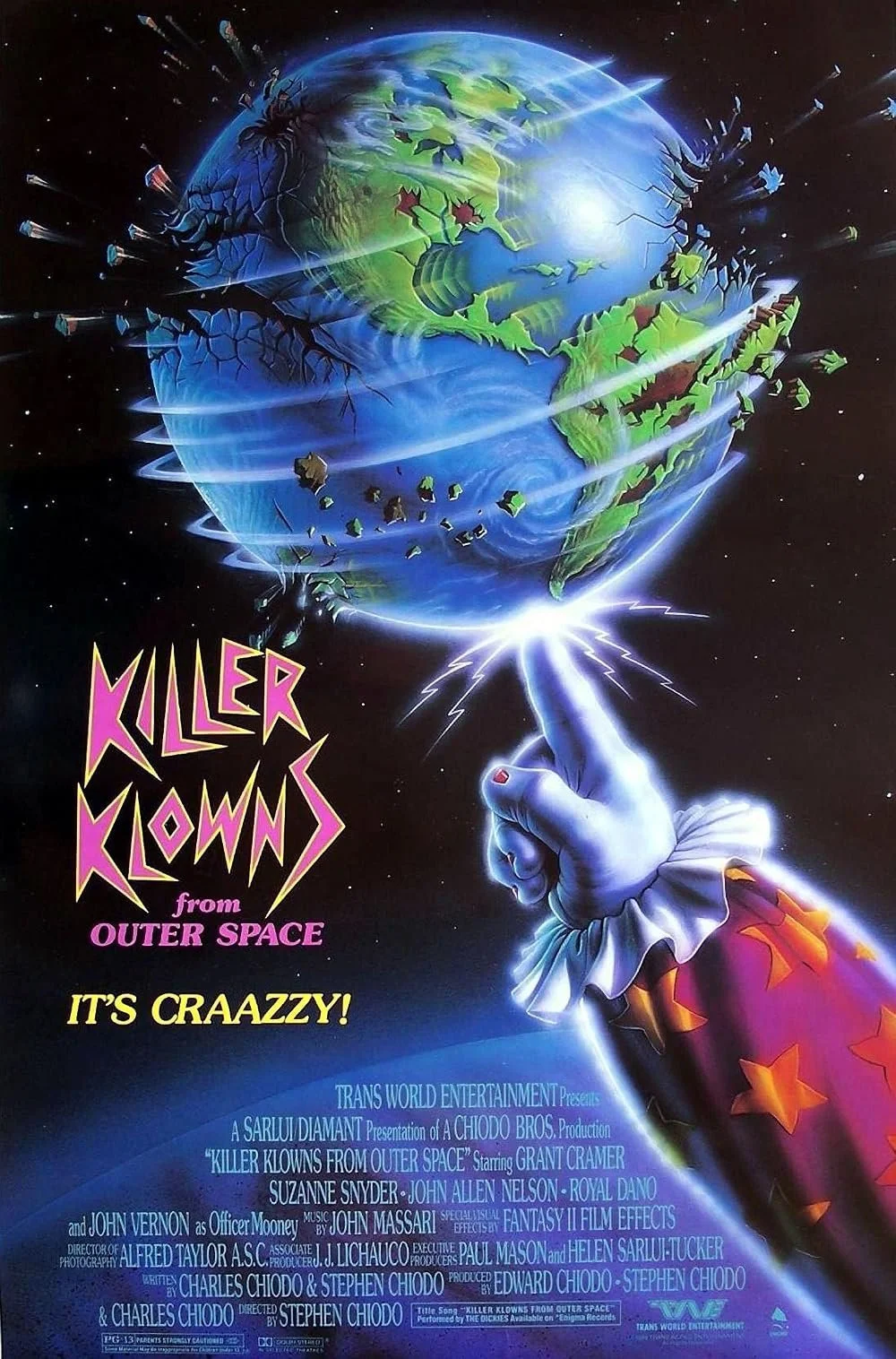 Poster for Killer Klowns from Outer Space - Image from IMDb