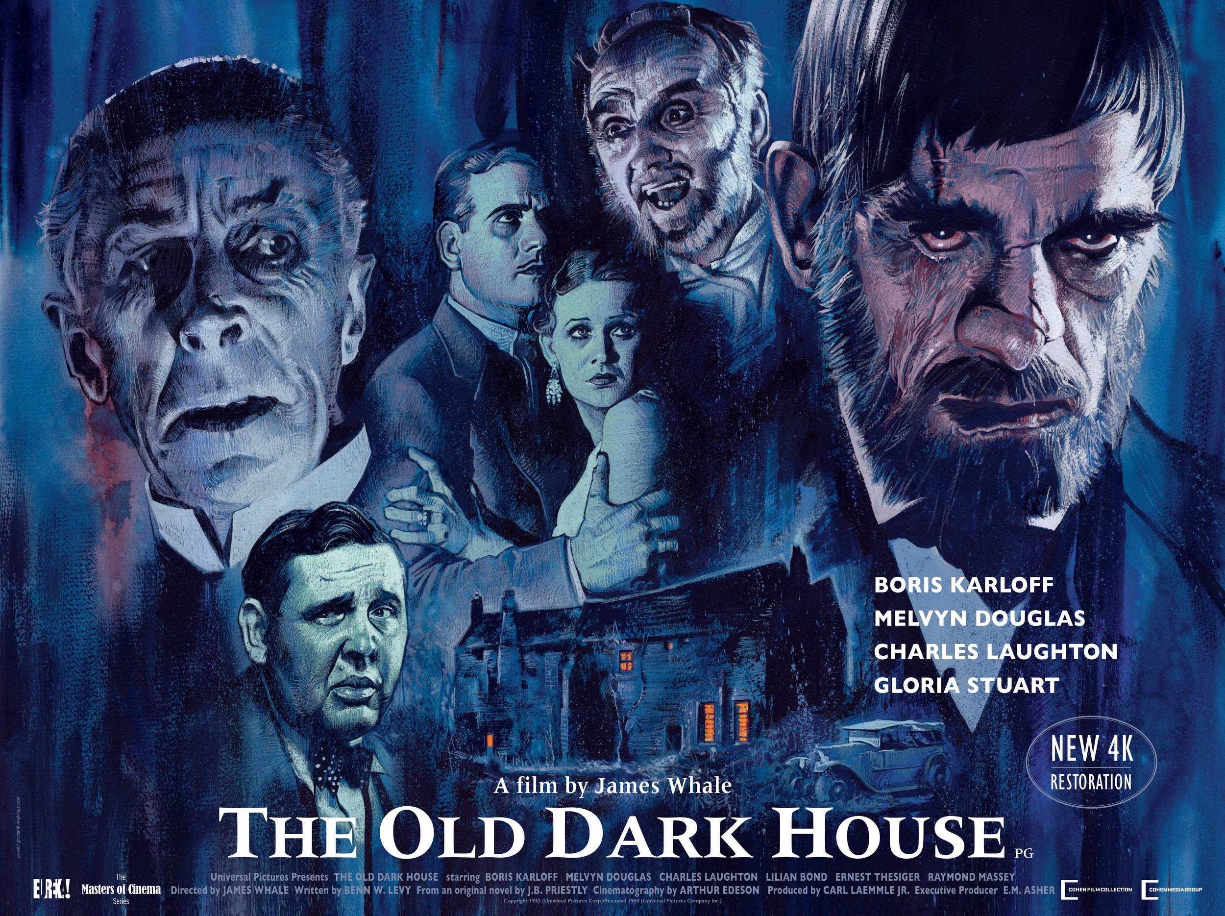 Promotional material for modern release of "The Old Dark House" - Image from IMDb