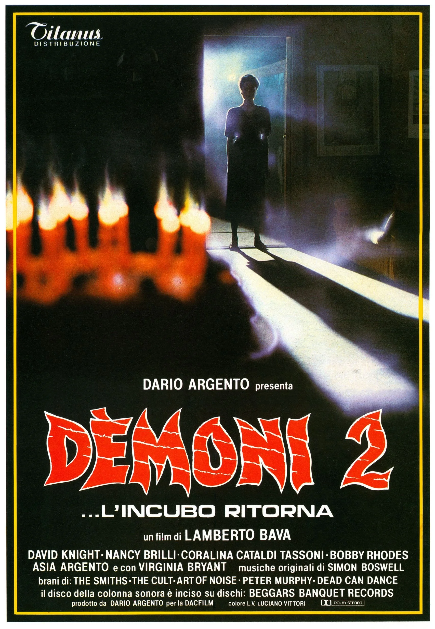 Italian poster for "Demons 2" - Image from IMDb
