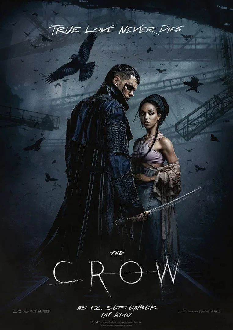 Foreign poster for The Crow (2024) - Image from IMDb