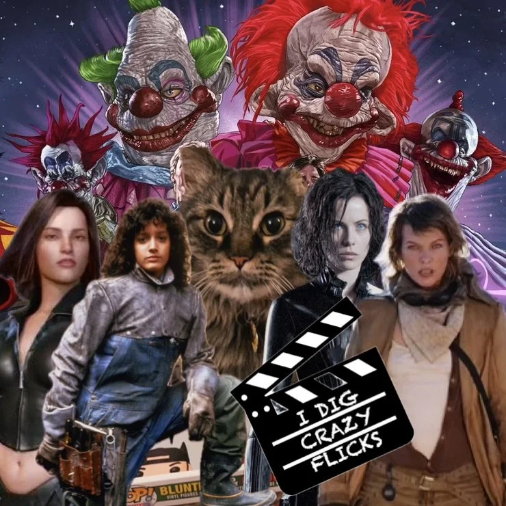 Aki from Final Fantasy, Alex from Flash Dance, Skimble, Selene from Underworld, Alice from Resident Evil